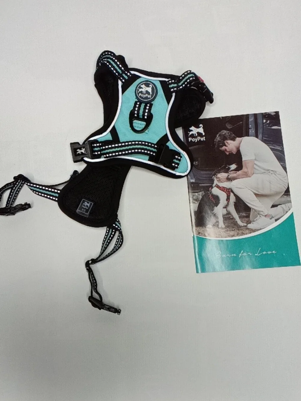 No Pull Dog 🐶 Harness, Adjustable Leash Size XS